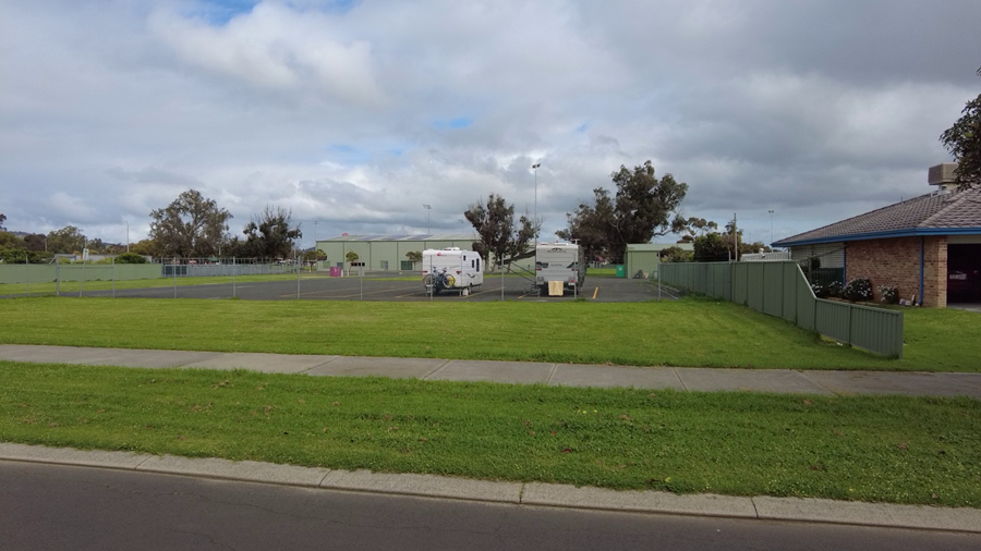 Harvey RV rest area